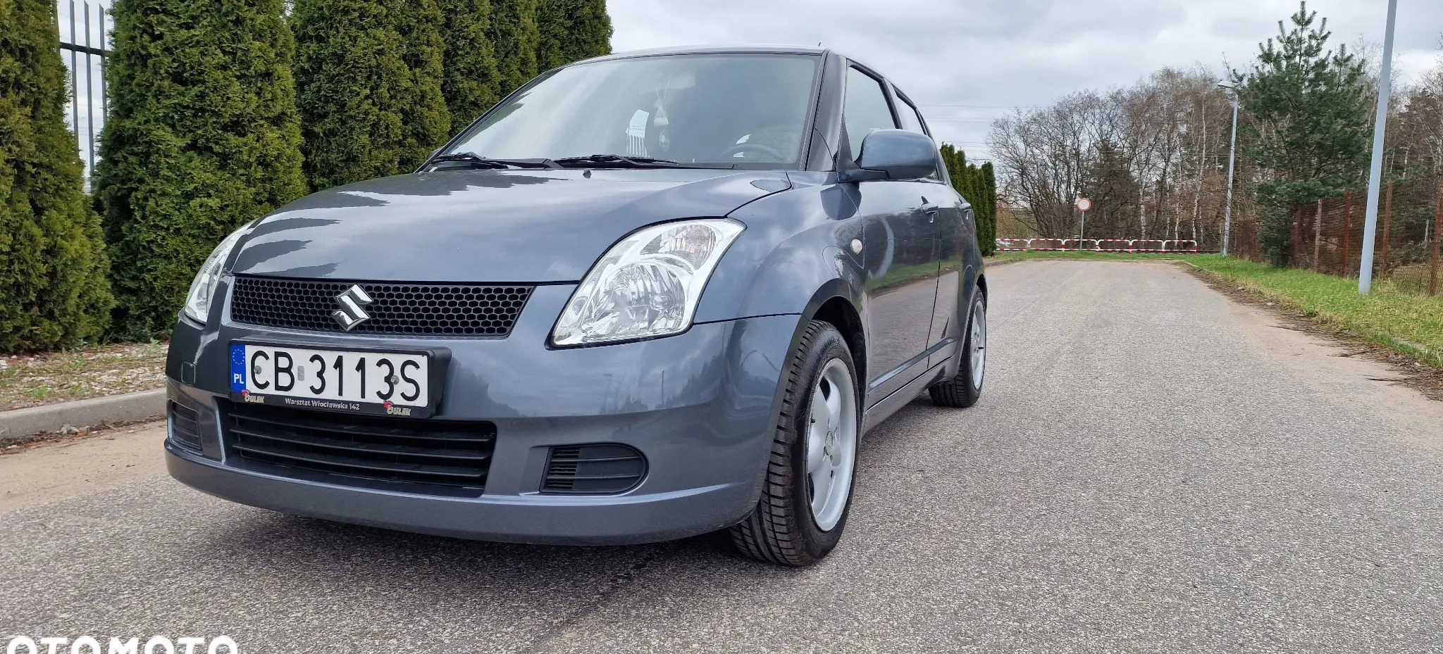 Suzuki Swift cena 11900 przebieg: 173798, rok produkcji 2007 z Toruń małe 781